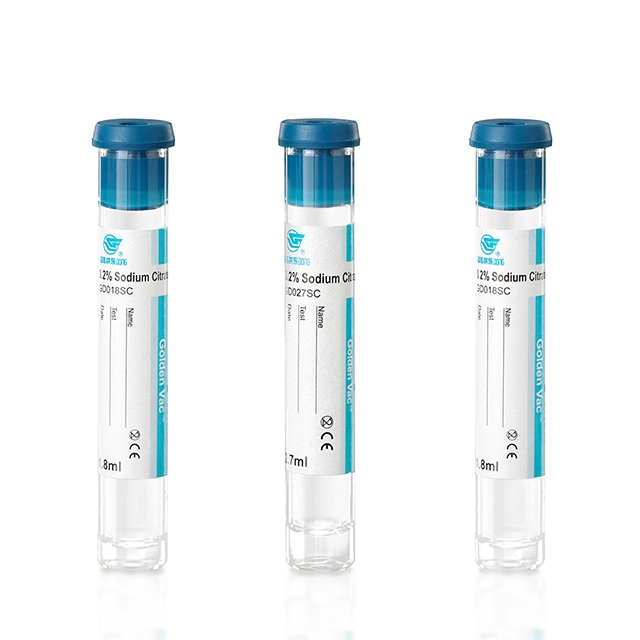 Disposable Vacuum Blood Collection Tube (PT Tube)