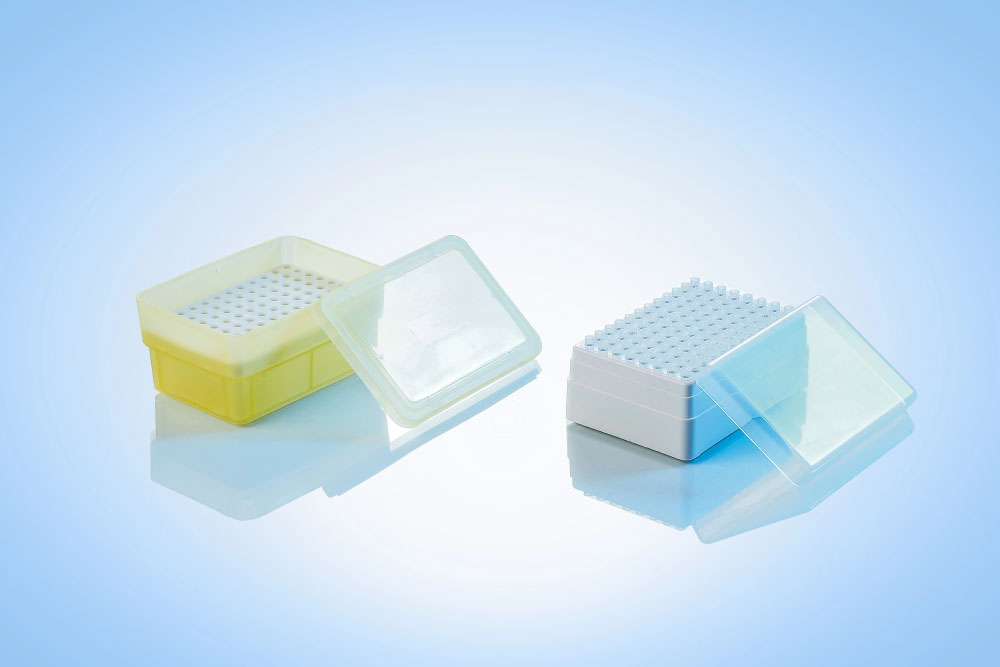 Tip Box 96 wells for 10ul and 200ul