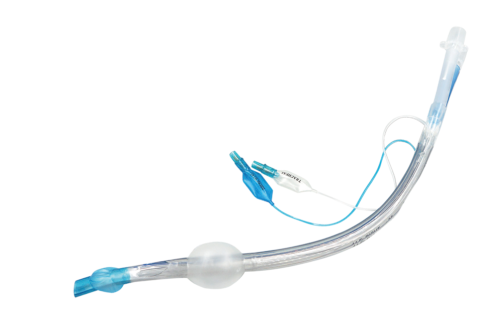 Single-use double-lumen bronchial intubation