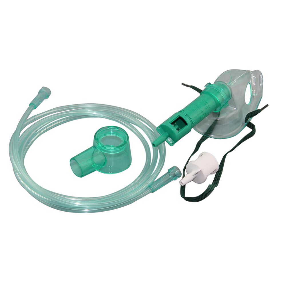 Oxygen concentration adjustable mask