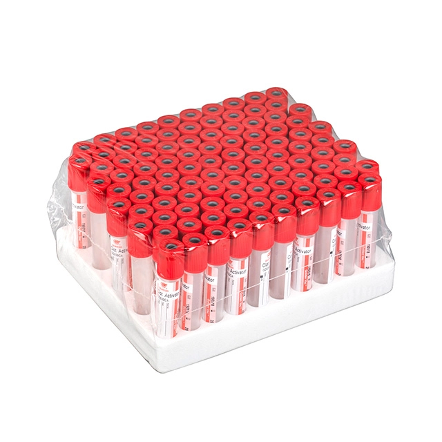 Disposable Blood Collection Tube (Serum Clot Activator Tube)